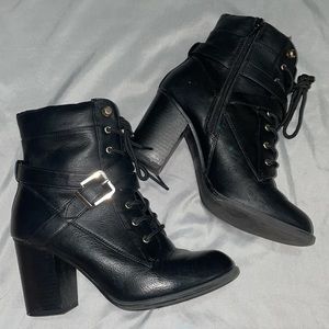 Black Heeled Boots